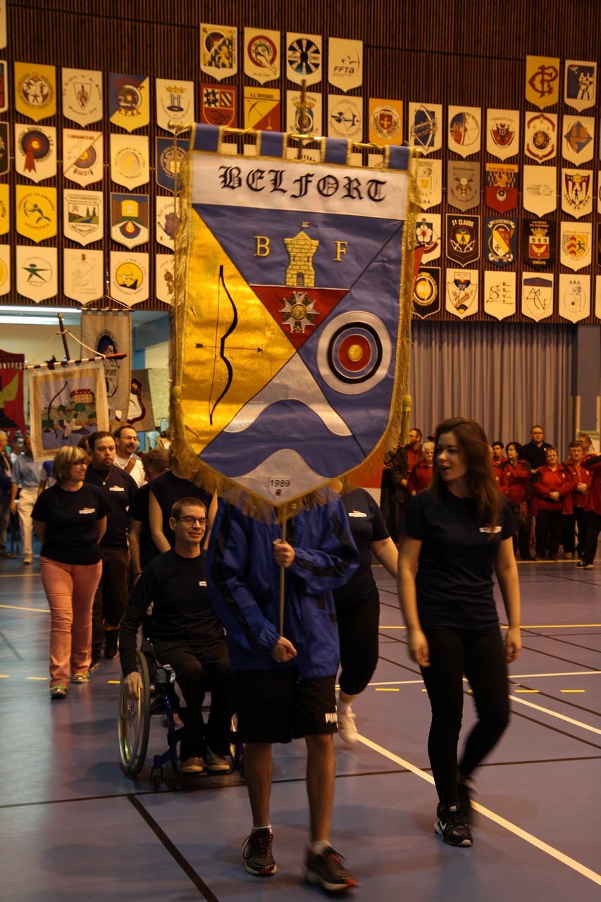 Les archers de la savoureuse au 24H internationales de Belfort 2016.